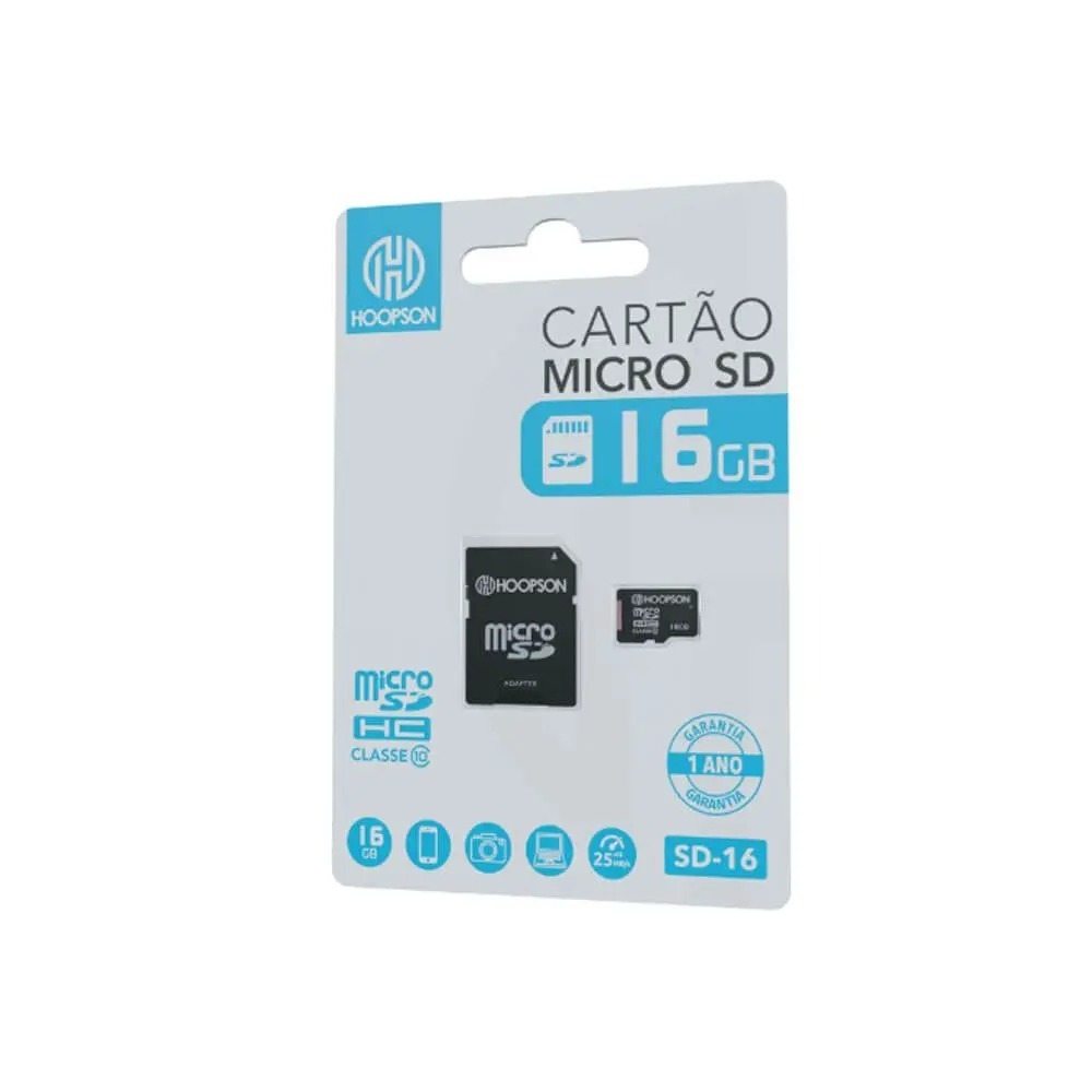 CARTAO MEMORIA HOOPSON 16GB